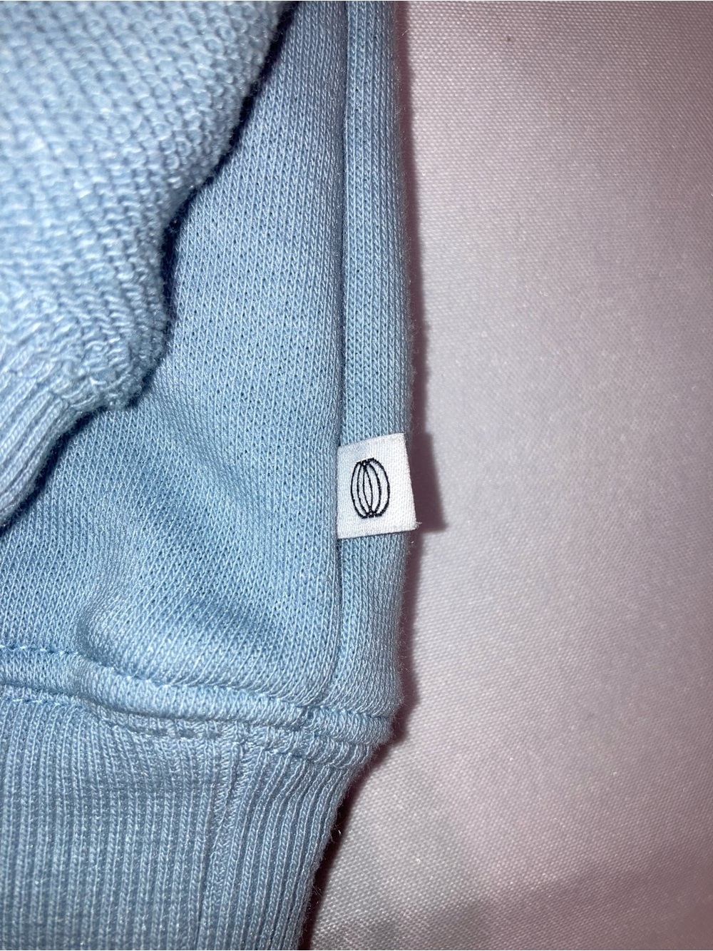 Balance Collection Women's Light Blue Crewneck Sweater - Picture 5 of 6